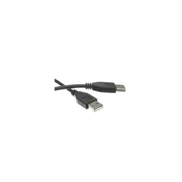 Cable Wholesale USB 2.0 Type A Male to Type A Male Cable, Black, 3 foot 10U2-02103BK - main