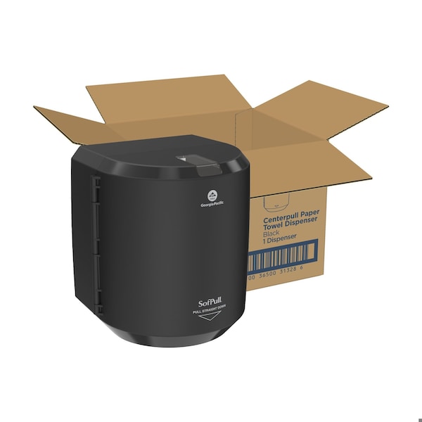 Georgia-Pacific Paper Towel Dispenser, Plastic, Black 58204B - main