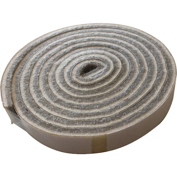 Shepherd Hardware 1/2''x58'' Beige Self-Adhesive Commercial Grade Felt Strip 6710 - main