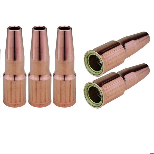 Star Tech Weld MIG Welding Nozzles 3/8in for Tweco#2, #4 & Lincoln Magnum 200-400, 5PK 23-37 - main