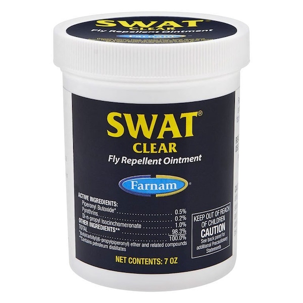 Farnam Swat Fly Repellent, Clear, 7oz 065703 - main