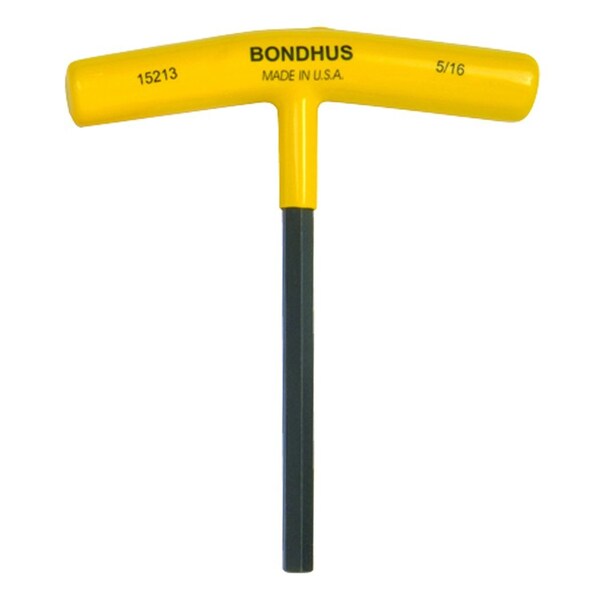 Bondhus 5/16in Hex T-Handle 6in Length 15213 - main
