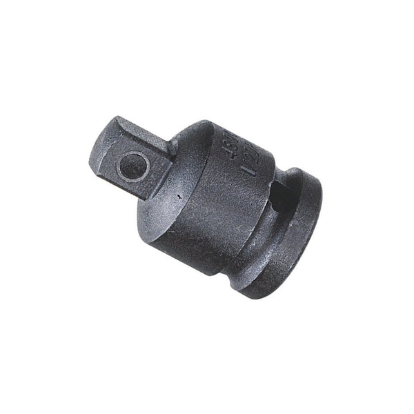 Genius Tools 1/2in Dr. Cr-Mo Impact Adapter 1/2inFx3/8inM w/pin hole 480033CM - main