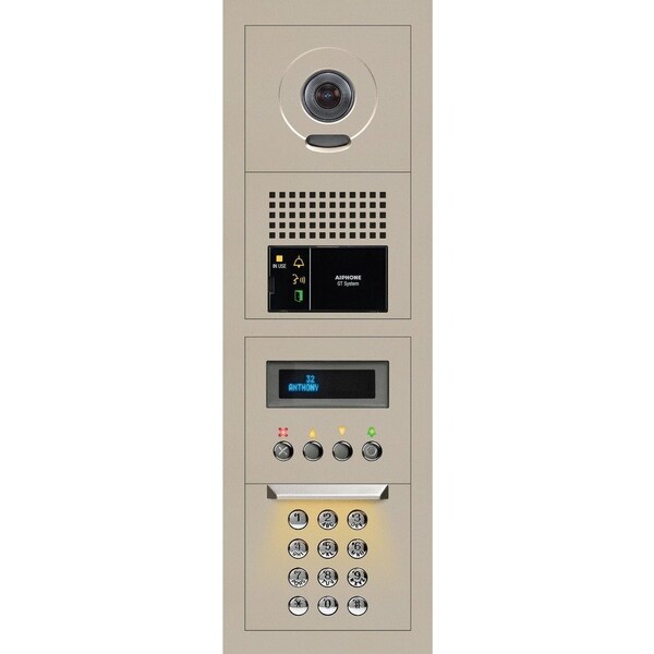 Aiphone Video Entry System, 10-5/8"W x 8-55/64" H GTV-DES104B - main