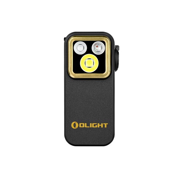 Olight 600 Lumen Rechargeable Clip-On Flashlight with UV and RGB Light Oclip Pro S - main