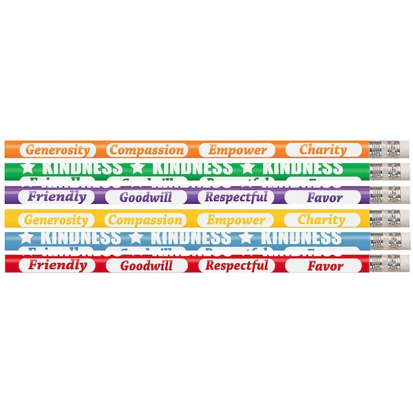 Musgrave Pencil Co Kindness Kounts Motivational Pencil, 144PK MUS2546G - main