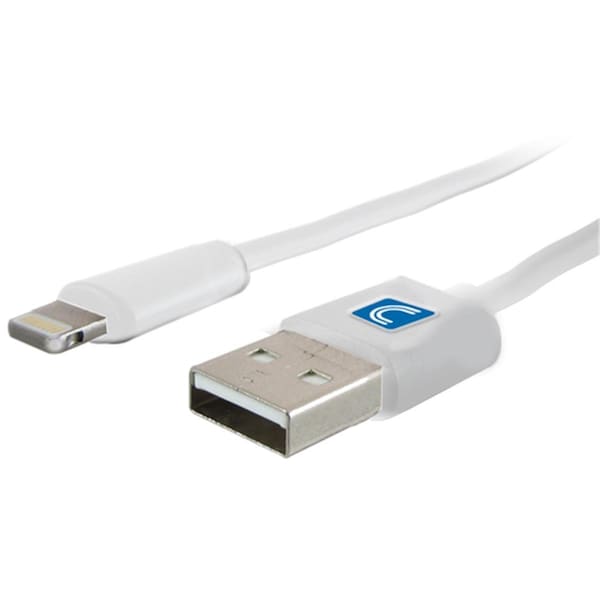Livewire Lightning Male to USB A Male Cable White 3 ft. LI215005 - main