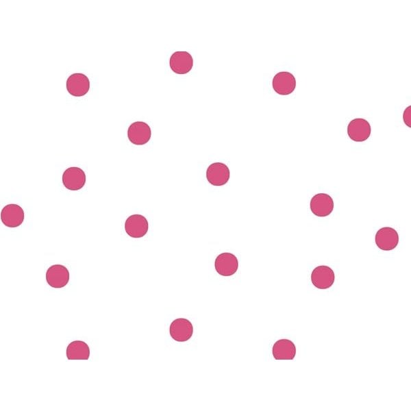Nashville Wraps Large Hot Pink Dots Cello Roll, 30x100 CR30LHPD - main