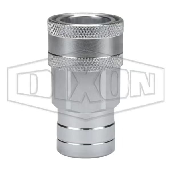 Dixon AG Series Agricultural Poppet Valve Coupler, 3/4-14 Nominal, Female NPTF, Steel 6AGF6-PV - main