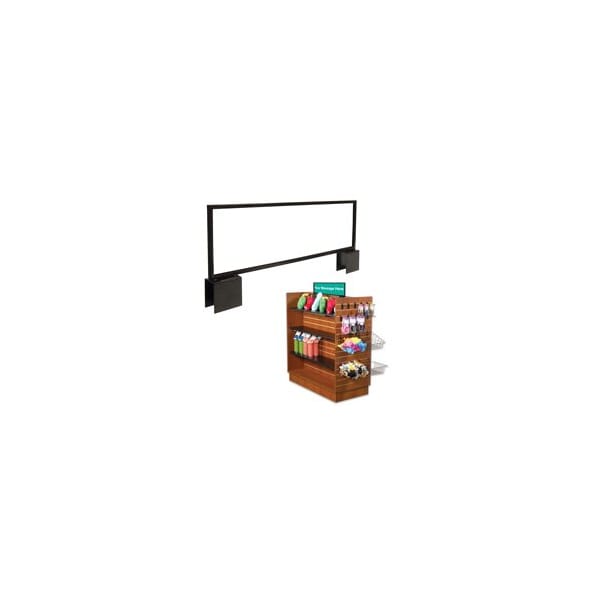 Specialty Store Services Slatwall Gondola Sign Holder, 22 In. Wide X 7 In. High 1213 - main