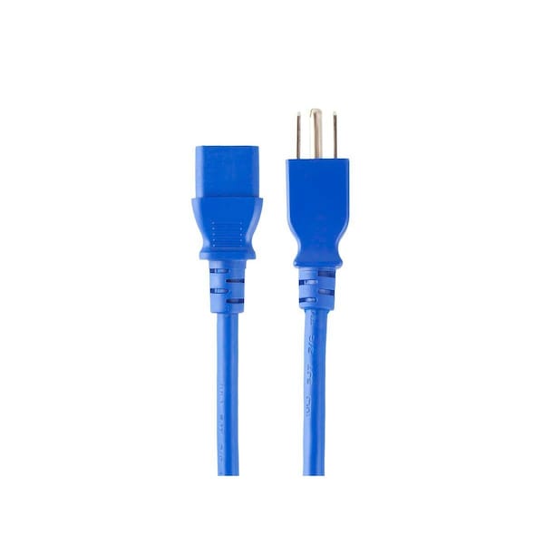 Monoprice Power Cord - NEMA 5-15P to IEC 60320 C13_ 18AWG_ 10A/1250W_ 125V_ 3-Pr 33604 - main