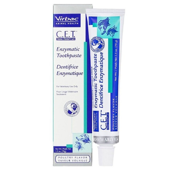Virbac CET Toothpaste, 70gm, 2.5oz, Poultry 000770 - main