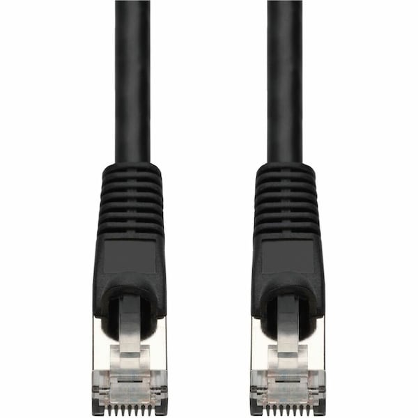 Add-On 1FT BLACK CAT7 SHIELDED (S/FTP) PVC ETHERNET CABLE SNAGLESS BUBBLE BOOT RJ-45 M/ ADD-1FCAT7-BK - main