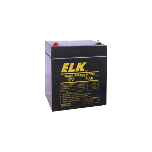 Elk Products 12V 5 0AH Battery 1250 - main