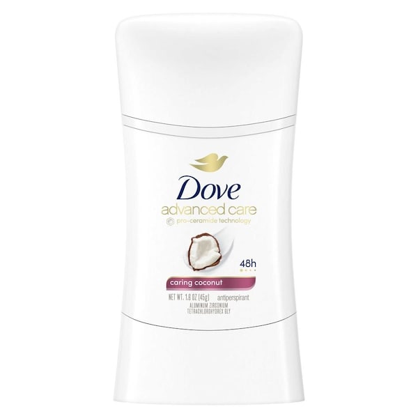 Dove Advanced Care Caring Coconut Antiperspirant Deodorant Stick, 1.6 Ounce, 12PK 64365768 - main