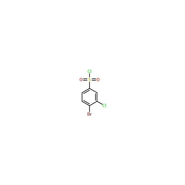 Ak Scientific 4-Bromo-3-chlorobenzene-1-sulfonyl chloride (25g), CAS 874801-46-4 W8974-25g - main