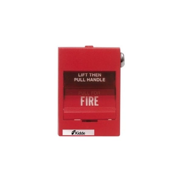 Kidde Fire Alarm Pull Station, Red, 3-3/8" D K-278B-1420 - main