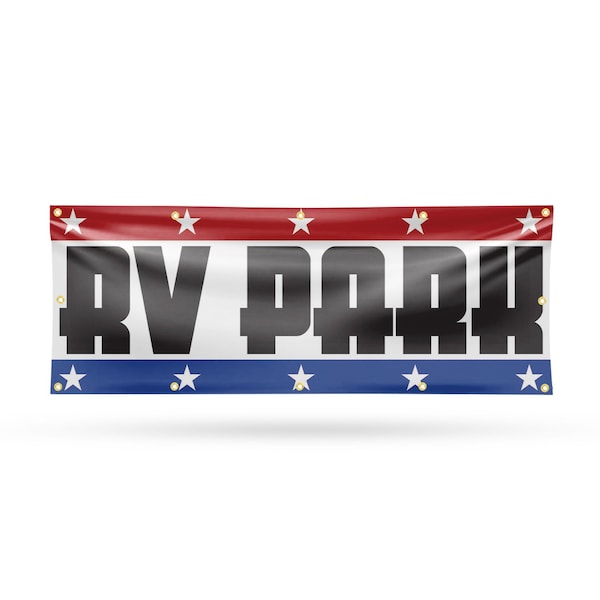 Signmission RV Park, 48 Inch x 120 Inch, Vinyl Banner B-120-30842 - main
