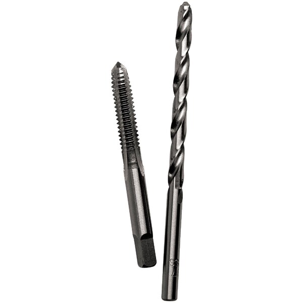 Century Drill & Tool 1/4-20 National Coarse Carbon Steel Tap-Plug and No, 7 Wire Gauge Drill Bit 95403 - main