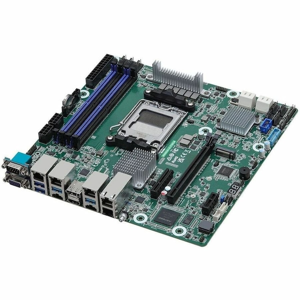 Asrock Rack B650D4U-2L2T/BCM Server Motherboard - AMD B650E Chipset - Socket AM5 - Micro ATX B650D4U-2L2T/BCM - main