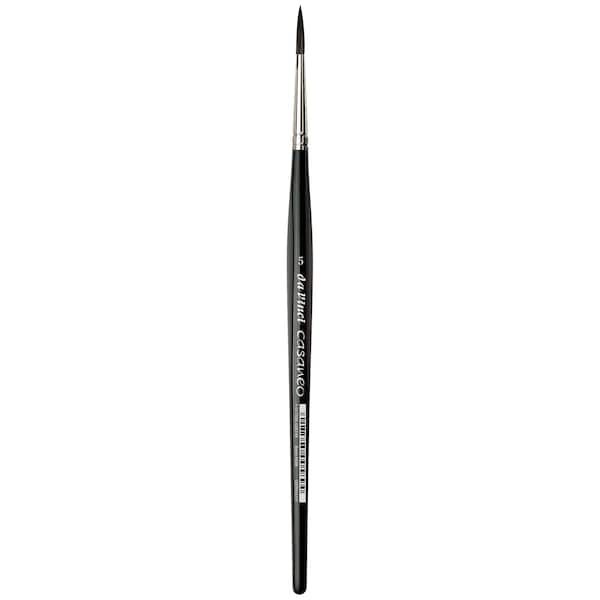 Da Vinci CASANEO Brush, Extra Soft Synthetic, Watercolor & Acrylic, Round, Series 5598, Size 5 VA-5598_5 - main