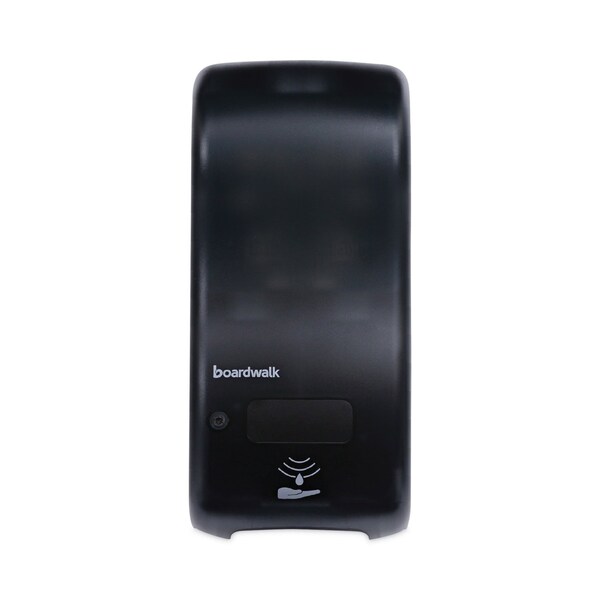 Boardwalk Rely Hybrid Liquid Soap/Hand Sanitizer Dispenser, 900mL, 5.5x4x12, Blk SH900SBBW - main