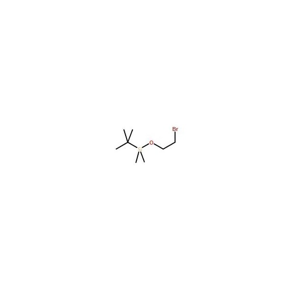 Ak Scientific (2-Bromoethoxy)-tert-butyldimethylsilane, Na2CO3 as stabilizer (5g), CAS 86864-60-0 X7210-5g - main