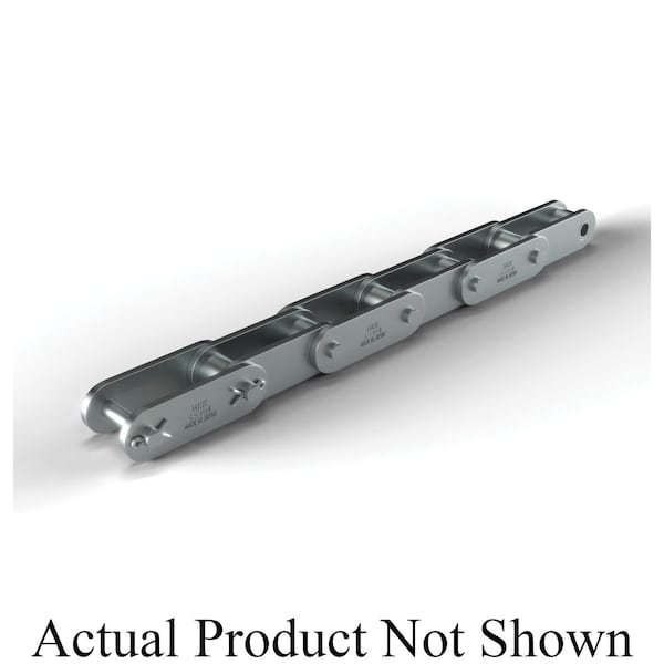 Hkk Chain HKK Double Pitch Riv Standard Conv, 100 ft OAL, 1.25P, .4 Dia x 3/8 W, .08 THK Plate, 304SS SC050R1C - main