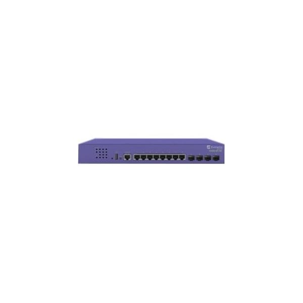 Extreme Networks X435-8T-4S 8 port 10/100/1000BASE-T half/full duplex 4x1G/2.5G unpopulated SFP 1 AC PSU fanless X435-8T-4S - main