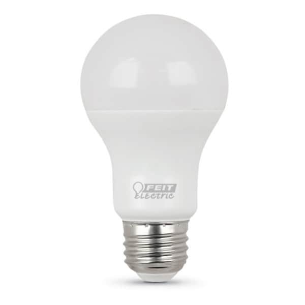 Feit Electric LED Lamp, General Purpose, A19 Lamp, 40 W Equivalent, E26 Lamp Base, White A450/827/10KLED/4 - main