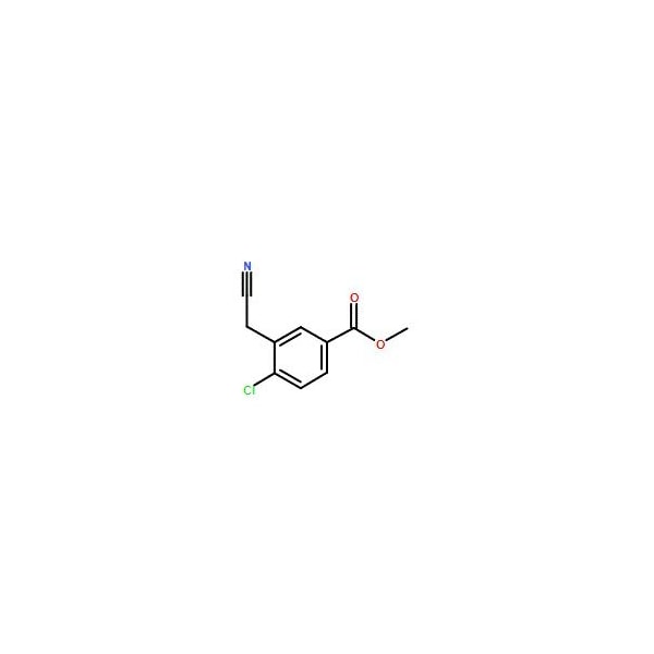 Ak Scientific Methyl 4-chloro-3-(cyanomethyl)benzoate (5g), CAS 872091-83-3 X2842-5g - main