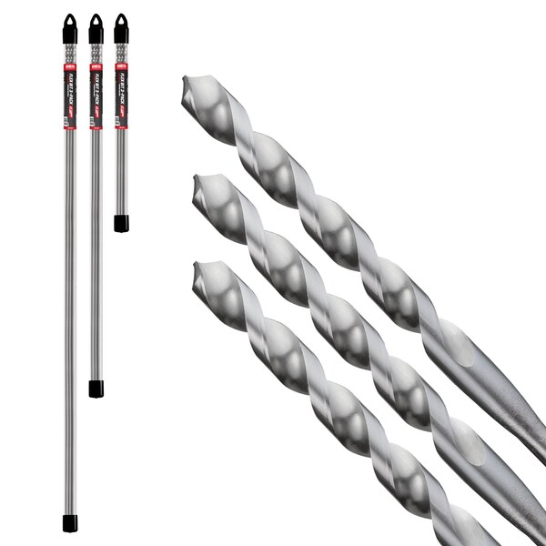 Bes Products 3/8'' x 24'' HSS Flex Bits, 3PK FLX3824PK3 - main