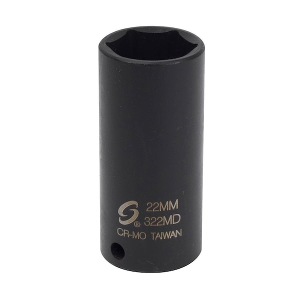 Sunex 3/8 in Drive 22Mm Deep Impact Socket 322MD - main