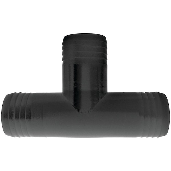 Green Leaf T14P Hose Adapter Tee, Polypropylene, Black T 14 P - main