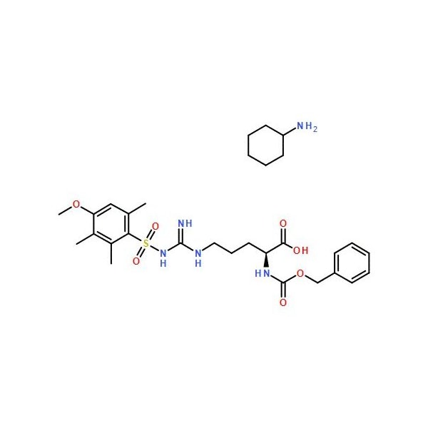 Ak Scientific Z-L-Arg(Mtr)-OH cyclohexylammonium salt (5g), CAS 80745-09-1 V0197-5g - main