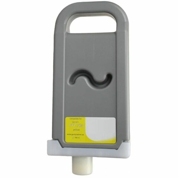 Cig WF Non-OEM New Yellow Wide Format Ink Cartridge for Canon PFI-706 6684B001AA WCPFI706Y - main