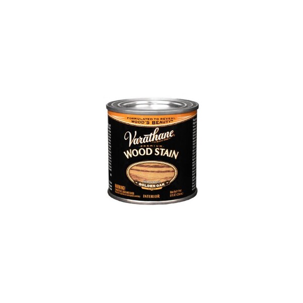 Varathane Wood Stain Semi-Transparent Golden Oak Oil-Based Urethane Modified Alkyd 0.5 pt Golden Oak 211793 - main