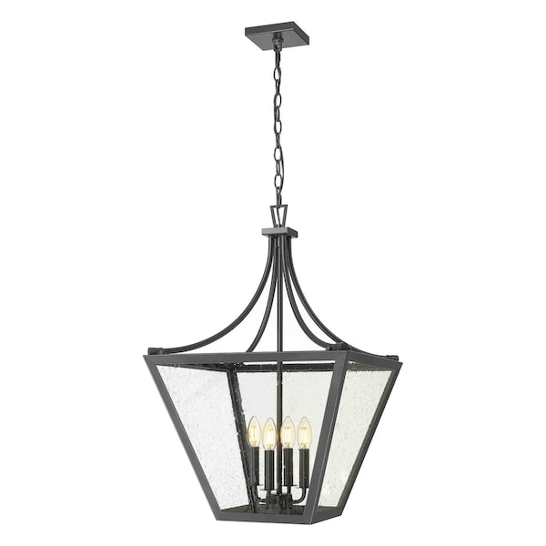 Z-Lite Montalcino Iron Ore 4 Light Chandelier 1961-4C-IO - main