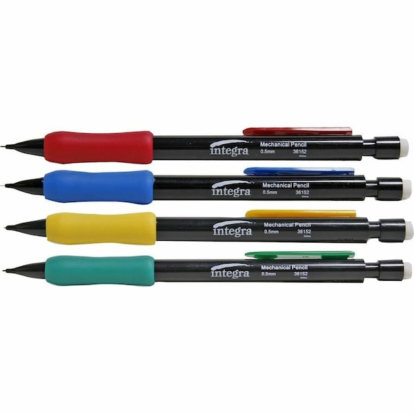 Integra Pencil, Assorted Barrel, Round, PK12 ITA36152 - main