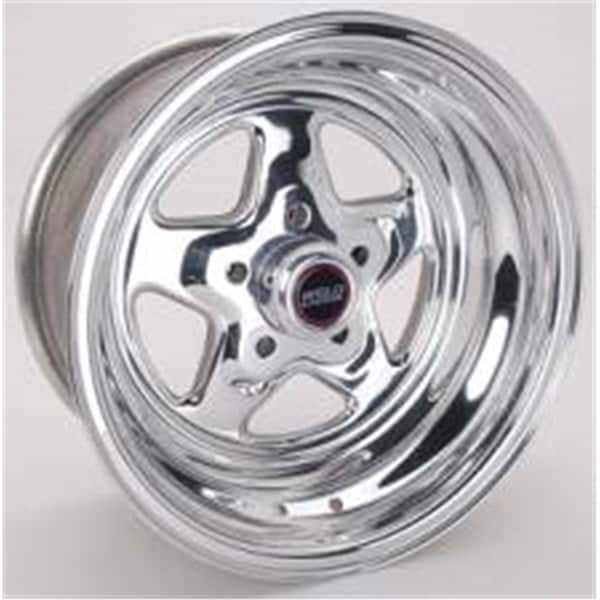 Weld Racing 15 x 8 in. 5 x 4.5 in. Bolt Circle 3.5 in. Back Spacing 13.45 lbs Pro Star Polished Wheel WEL96-58206 - main