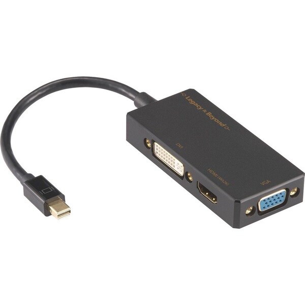 Siig 3-IN-1 ADAPTER CONNECTS MINI DISPLAYPORT THUNDERBOLT ENABLED PC/MAC TO EITHER LB-CD0014-S1 - main
