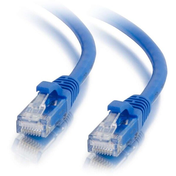 C2G 50FT CAT6A SNAGLESS UNSHIELDED UTP NETWORK PATCH ETHERNET CABLE-BLUE - 50 50877 - main