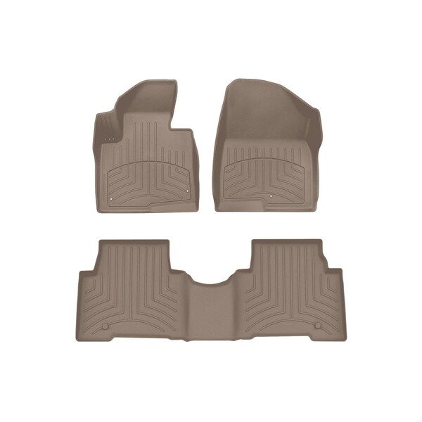 Weathertech Tan, Front and Rear FloorLiner HP 45440-1-2IM - main