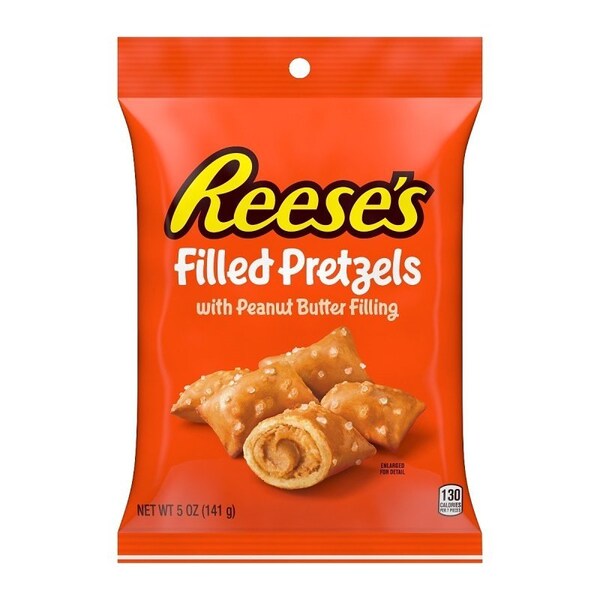 Reeses Filled Pretzel, Peanut Butter, 5 oz Bag 848026 - main