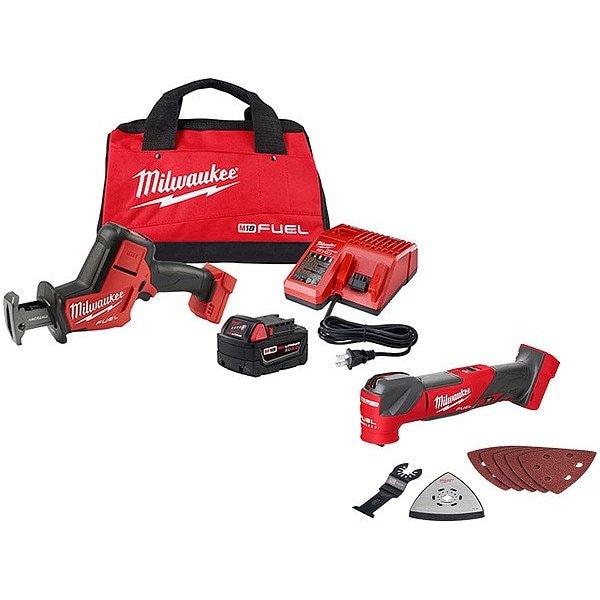 Milwaukee Tool M18 FUEL HACKZALL + M18 FUEL Multi-Tool 2719-21, 2836-20 - main