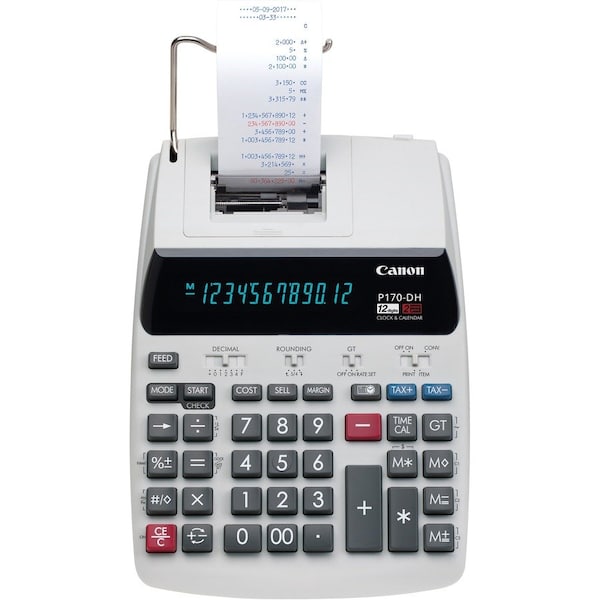 Canon P170-DH-3 PRINTING CALCULATOR 2204C001 - main