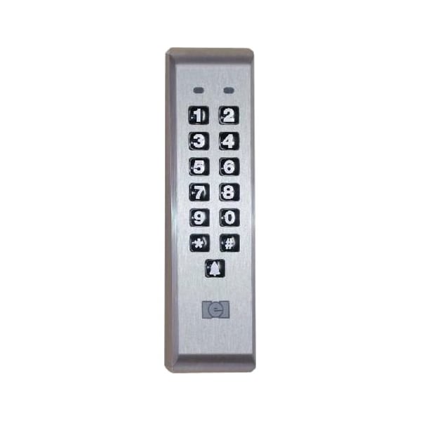 Linear Weather Resistant Keypad, 6-31/64" H 212ILM-BZ - main