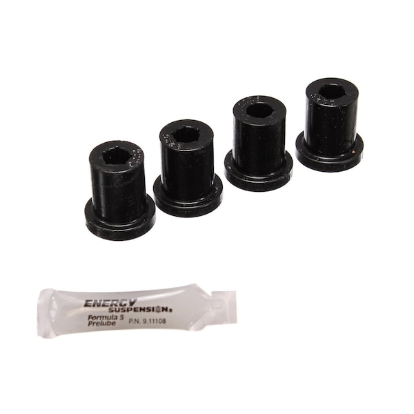 Energy Suspension Leaf Spring Shackle Bushing, Black; Polyurethane 2.2117G - main