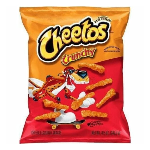 Cheetos Crunchy Cheese Flavored Snacks 1 oz. Plastic Bag, PK104 32419 - main