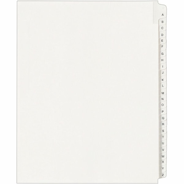 Avery Dividers, Index, Sidetab, A-Z 26PK AVE01700 - main